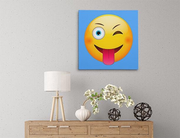 Emoji Canvas prints - Emoji Wall Art Prints by CanvasChamp