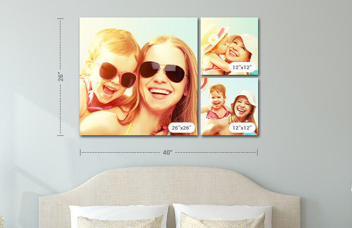 Custom Canvas Wall Displays