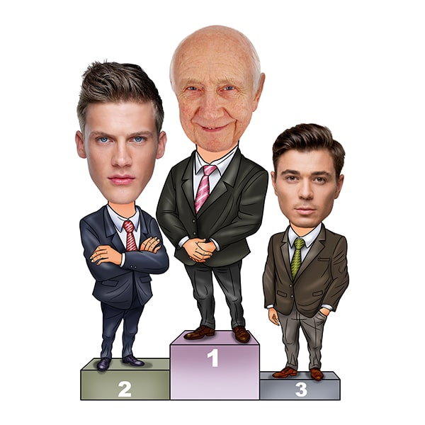 Custom Caricature Photo Stand