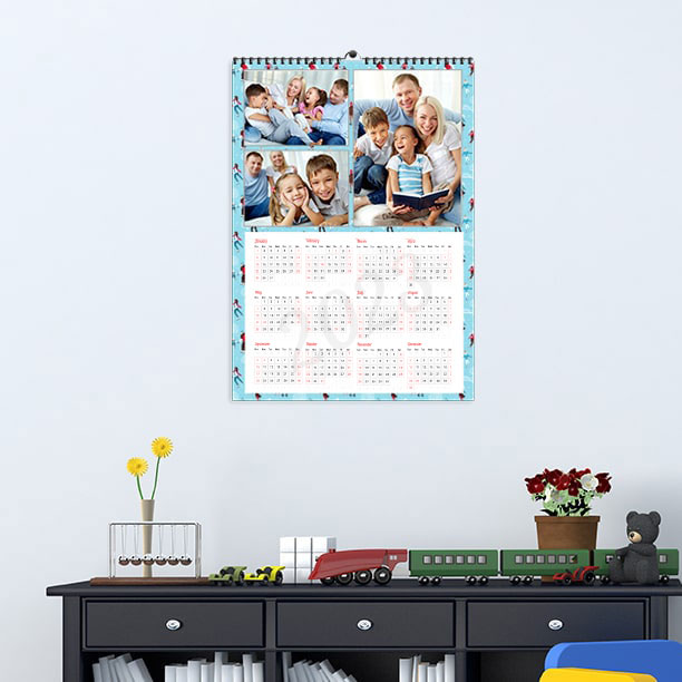 poster size calendar template